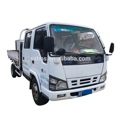 two cab driving room diesel truck 4KH1 engine 130 hp used truck good quality for sale