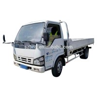 2010 Year ISU ZU Used Cargo Truck With 120HP 4KH1 Engine Flat Truck 4 Tons Loading Capacity